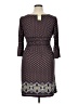 Max Studio Paisley Brown Casual Dress Size XL - photo 2