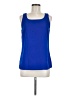 Loveappella Blue Sleeveless Top Size M - photo 1