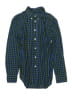 Chaps Checkered-gingham Green Long Sleeve Button-Down Shirt Size 10 - 12 - photo 1