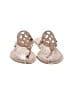 Pierre Dumas Tan Flip Flops Size 9 - photo 2