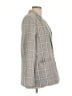 Steve Madden 100% Polyester Plaid Gray Blazer Size L - photo 4