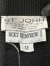 St. John Collection Solid Black Formal Skirt Size 12 - photo 4