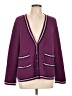 Talbots 100% Cotton Purple Cardigan Size 2X (estimated) - photo 1