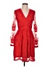 Altar'd State 100% Polyester Red Cocktail Dress Size L - photo 1