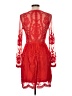 Altar'd State 100% Polyester Red Cocktail Dress Size L - photo 2