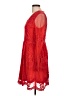 Altar'd State 100% Polyester Red Cocktail Dress Size L - photo 5