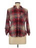 Polly & Esther 100% Polyester Red Long Sleeve Polo Size L - photo 1