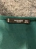 Mango Solid Teal Casual Dress Size 4 - photo 7