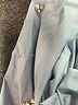 Express Stars Blue Long Sleeve Button-Down Shirt Size S - photo 8