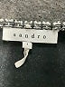 Sandro Silver Short Sleeve Blouse Size Sm (1) - photo 7