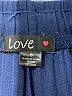 Love Stripes Blue Casual Pants Size S - photo 4