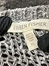 Eileen Fisher Metallic Gray Pullover Sweater Size XL - photo 7