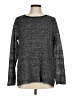 Eileen Fisher Metallic Gray Pullover Sweater Size M - photo 1