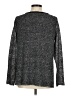 Eileen Fisher Metallic Gray Pullover Sweater Size M - photo 2