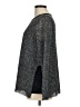 Eileen Fisher Metallic Gray Pullover Sweater Size M - photo 5