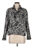 Ruby Rd. Animal Print Silver Jacket Size M - photo 1