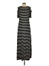 Chico's Stripes Black Casual Dress Size S - photo 2