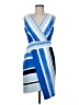 Slate & Willow Stripes Blue Cocktail Dress Size 8 - photo 1