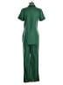 ModCloth 100% Linen Solid Green Jumpsuit Size S - photo 2