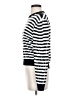 Michael Kors Collection 100% Wool Stripes Silver Black Wool Pullover Sweater Size S - photo 5