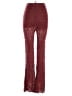 Flat White Burgundy Casual Pants Size S - photo 2