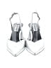 Steve Madden Silver Heels Size 7 1/2 - photo 2
