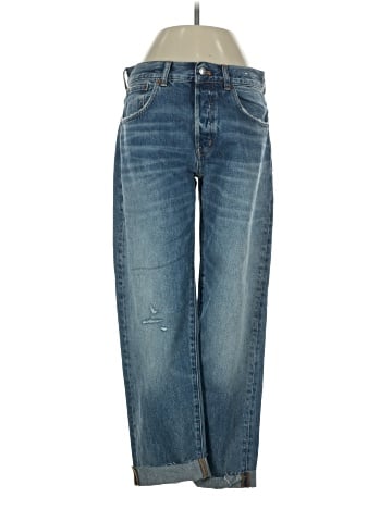 Madewell The Dean Easy Straight Jean in Monessen Wash (view 1)