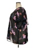 RACHEL Rachel Roy 100% Polyester Black Short Sleeve Blouse Size 3X - photo 5