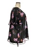 RACHEL Rachel Roy 100% Polyester Black Short Sleeve Blouse Size 3X - photo 4