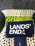 Lands' End Stripes Green Pullover Sweater Size L - photo 7