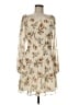 Sachin + Babi 100% Polyester Floral Ivory Cocktail Dress Size 8 - photo 1