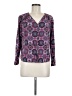 Daniel Rainn 100% Rayon Purple Long Sleeve Blouse Size M (petite) - photo 1