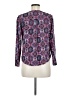 Daniel Rainn 100% Rayon Purple Long Sleeve Blouse Size M (petite) - photo 2