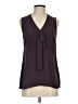 Maison Jules 100% Polyester Purple Sleeveless Blouse Size S - photo 1
