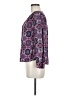 Daniel Rainn 100% Rayon Purple Long Sleeve Blouse Size M (petite) - photo 5