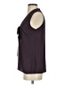 Maison Jules 100% Polyester Purple Sleeveless Blouse Size S - photo 5