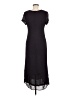 Eddie Bauer 100% Rayon Solid Black Casual Dress Size 8 Petite - photo 2