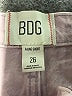 BDG 100% Cotton Pink Denim Shorts Size 26 waist - photo 3