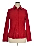 Fred David Red Long Sleeve Blouse Size XL - photo 1