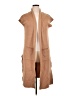 Joan Vass Tan Cardigan Size XL - photo 1
