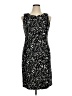 Talbots Print Black Cocktail Dress Size 14 - photo 1