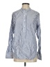 Everlane Stripes Blue Long Sleeve Button-Down Shirt Size 0 - photo 1