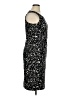 Talbots Print Black Cocktail Dress Size 14 - photo 4