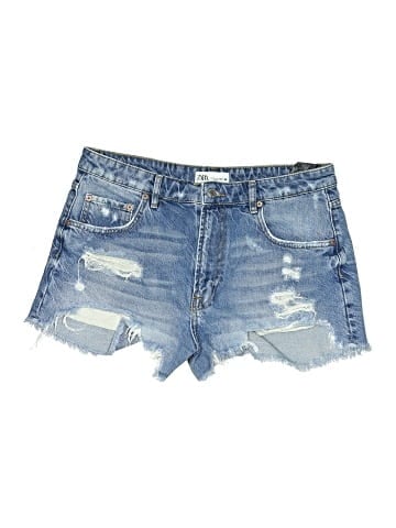 Zara Denim Shorts (view 1)