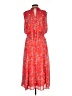 Fab'rik 100% Polyester Paisley Red Casual Dress Size L - photo 2