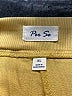 Per Se Solid Yellow Khaki Shorts Size XL - photo 3