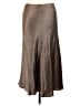 Weekend 100% Acetate Solid Brown Casual Skirt Size L - photo 2