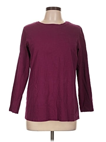 Woman Within 3/4 Sleeve T-Shirt (view 1)
