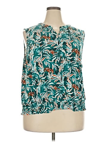 Notations Sleeveless Blouse (view 1)