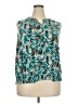 Notations Teal Sleeveless Blouse Size 3X - photo 1